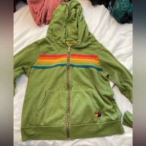 Aviator nation zip hoodie